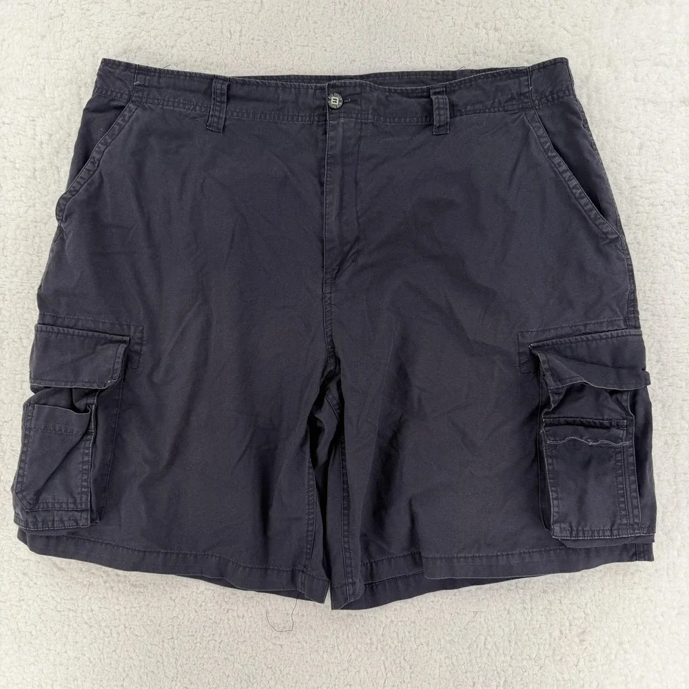 Big Dogs Cargo Shorts Mens 42 Blue Cotton Multi Pocket Casual‎ Outdoor Hiking